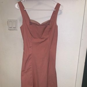 Dusty Rose Classy Dress